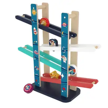 

1 Set of Creative Wooden Disassembling Gliding Car Toy for Kids Playing