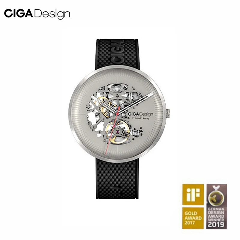Часы CIGA DESIGN MY Series Titanium Edition автоматические механические часы с отверстиями модные