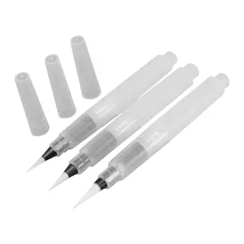 

Soft Brush Water Storage Pen Paint For Watercolor Reusable Beginners Calligraphy S/M/L