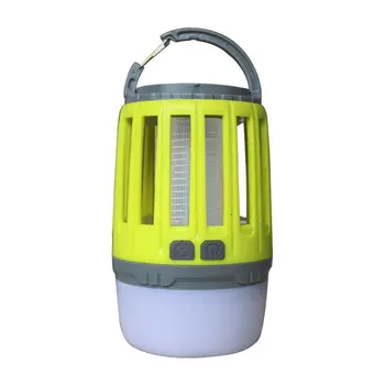 

Solar Power Mosquito Killer Lamp Bug Zapper Insect Killer Stair Lamp Outdoor Camping Lantern USB Anti Mosquito Tent