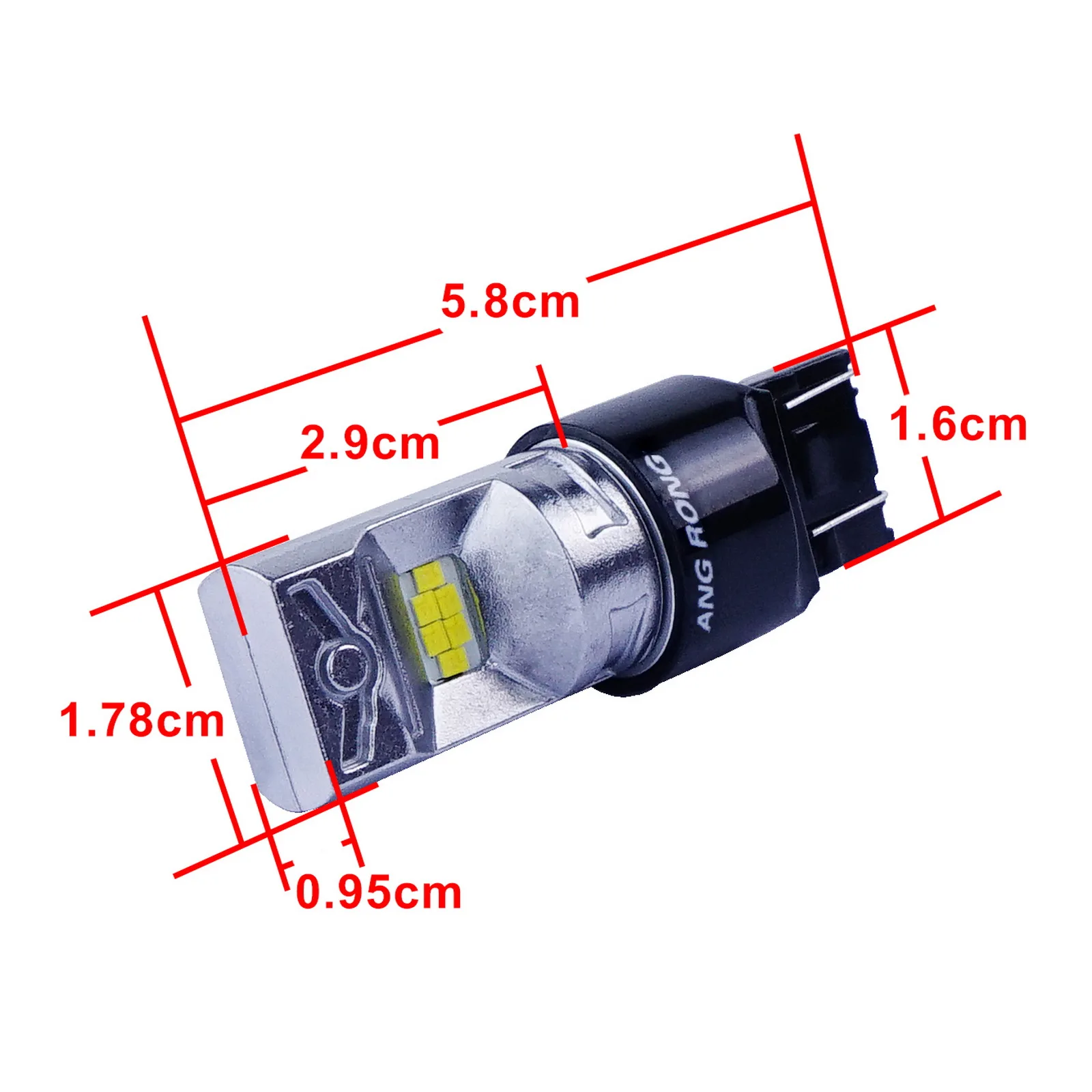 T20 7440 7443 W21W W21/5 W CSP светодиодный индикатор, дневной ходовой светильник, лампы DRL