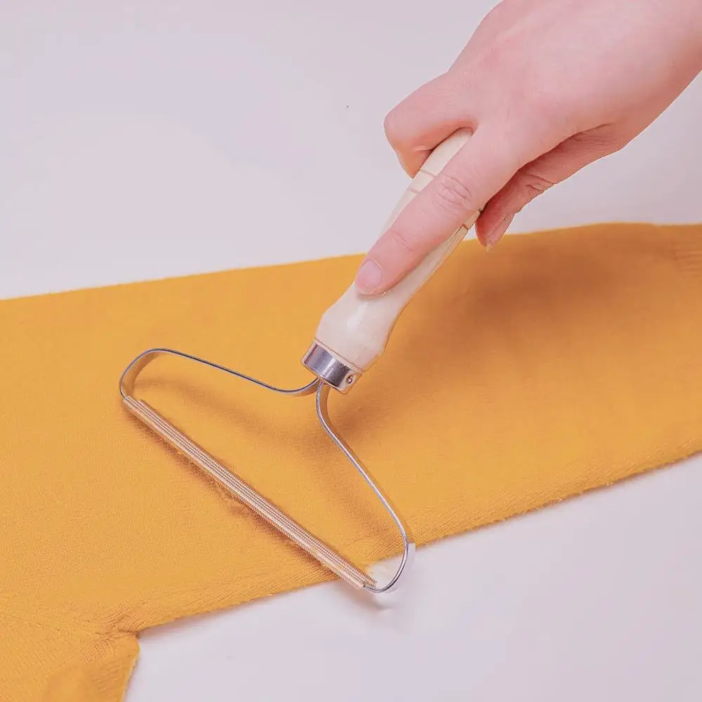 

Fur Cleaning Brushes Cashmere scraper Lint Remover Reusable Device Double-head Design Brusher Clothes Sofa Dust Cleaners