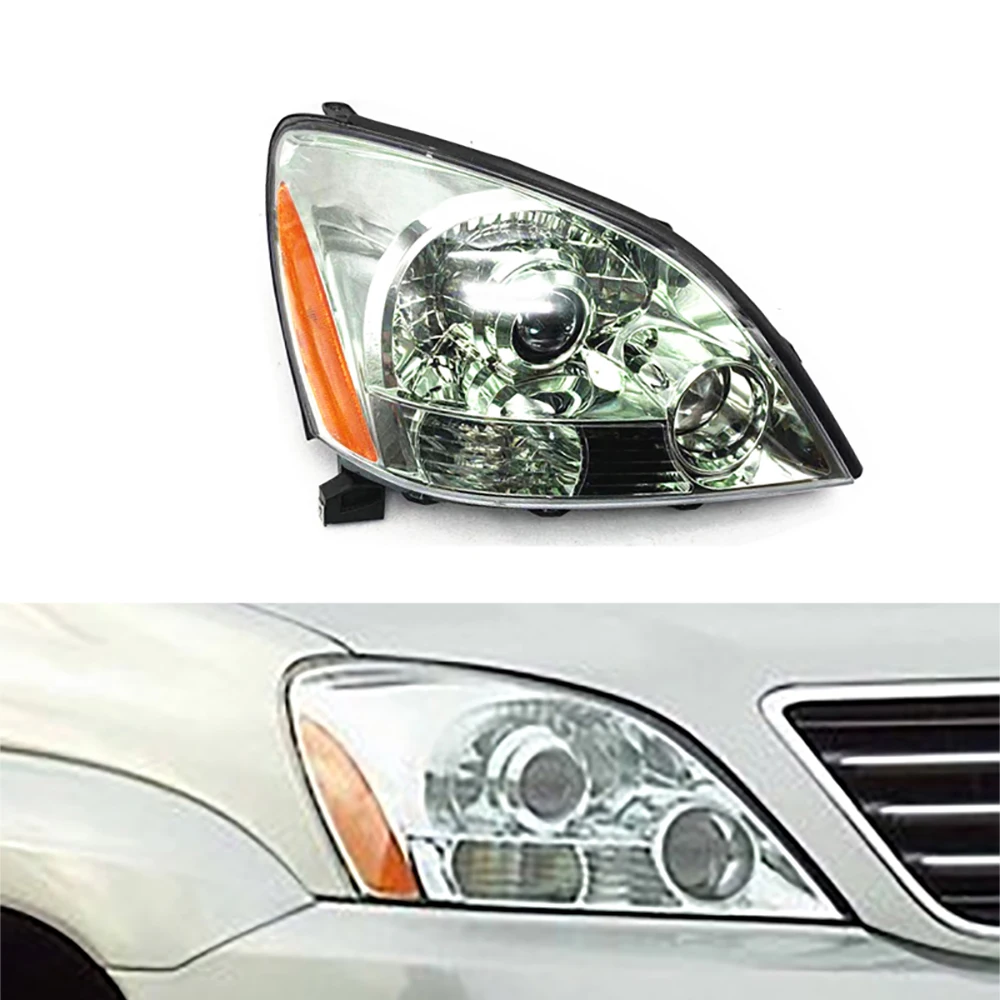 Headlights For Lexus GX470 2004 2009 Headlamp Assembly Daytime Running