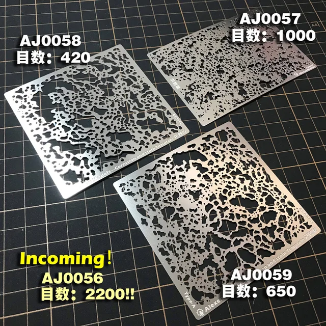 Model Aging Tool Dappled series Water stains Small distance spraying plate 3