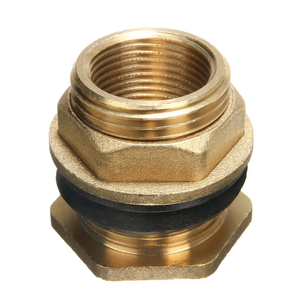 Mayitr 1/2" Female 3/4" Male Soild Brass Water Tank Tap Hose Adapter Water Connectors Garden Tools