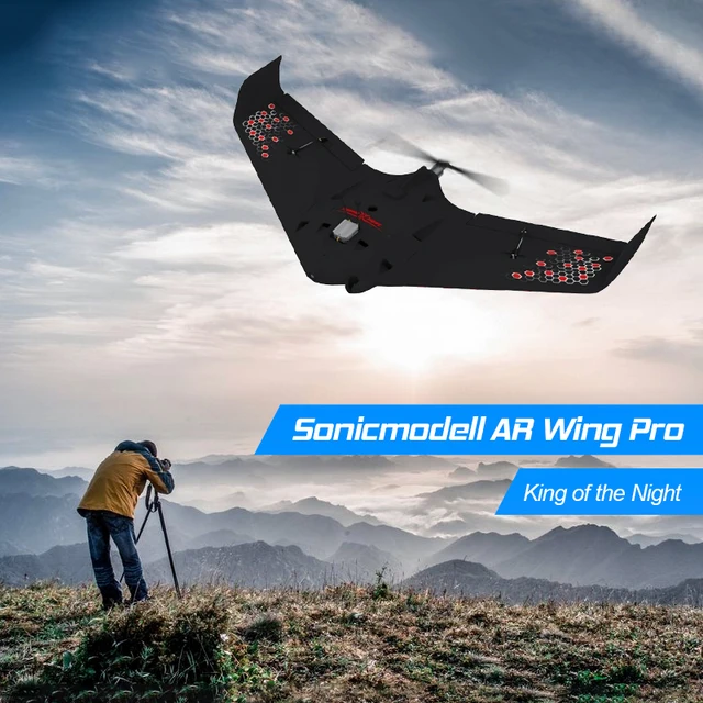 Beginner Electric Sonicmodell AR Wing Pro RC Airplane Drone 1000mm Wingspan EPP FPV Flying Wing Model Building KIT/PNP Version 1