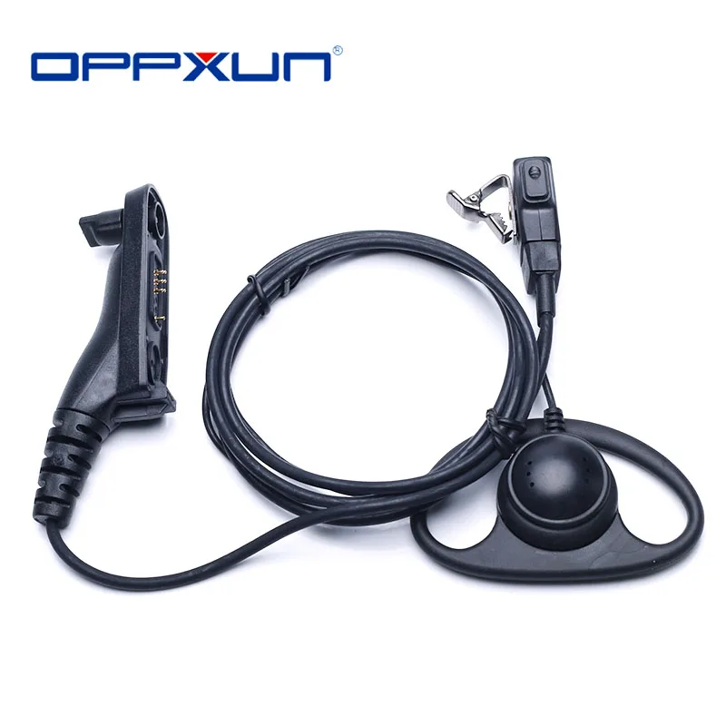 Гарнитура с микрофоном 2021 D Earhook PTT для Motorola XPR6500 XPR6300 Xir P8268 DP3400 DP3600 DGP6150 APX7000 рация