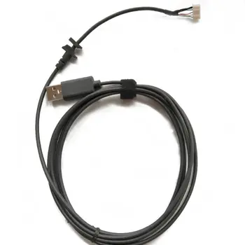 

Durable USB Soft Mouse Cable Line Replacement Wire For logitech New Version MX518 Mouse