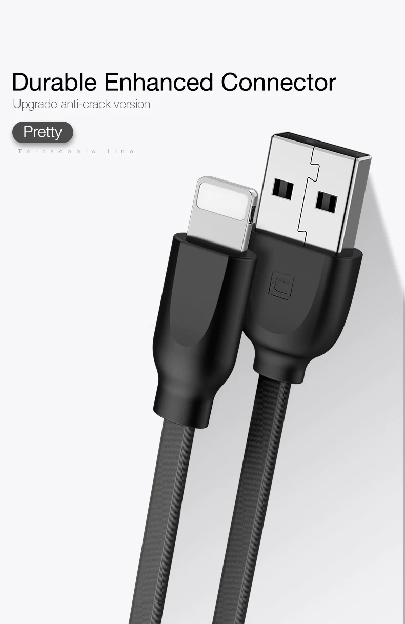 Cafele Выдвижной USB для ios портативный зарядный кабель для iPhone XS Max XR X 8 Usb гибкий кабель синхронизации данных провод для быстрой зарядки