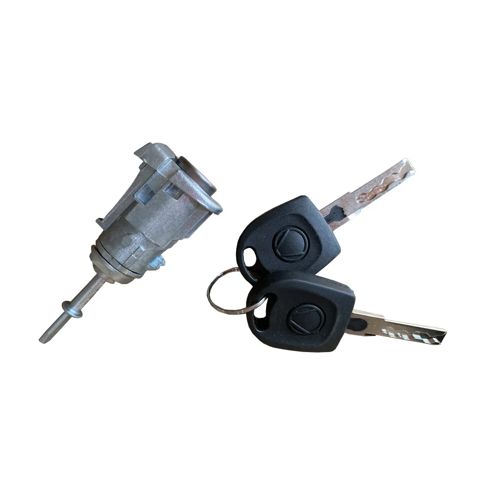 Для VW Golf 4 Mk4 VW Bora 1997-2006 замок передней левой пассажирской двери баррель LH 2 ключа 604837167 604837168