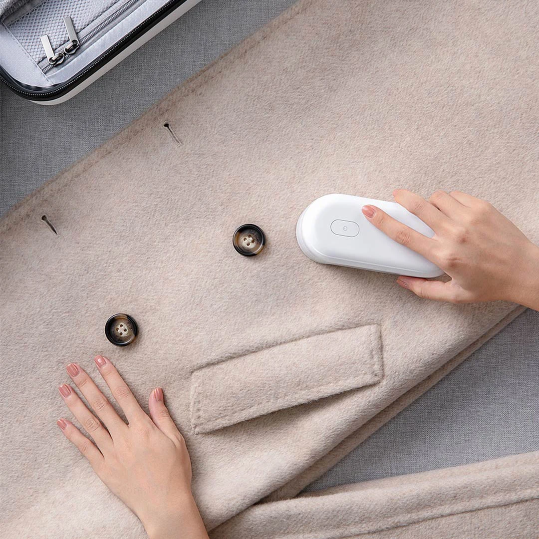 Xiaomi Mijia Lint Remover Working Efficient Cleaning Lint Remover Trimmer 0.35mm Micro Arc Net 5-leaf Cyclone Floating Cutter 4