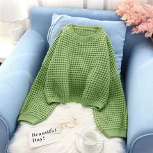#Special Offers casual knitted sweater and pullovers lantern sleeved solid lady elegant loose short pulls fashion outwear coat tops #Special Offers casual knitted sweater and pullovers lantern sleeved solid lady elegant loose short pulls fashion outwear coat tops