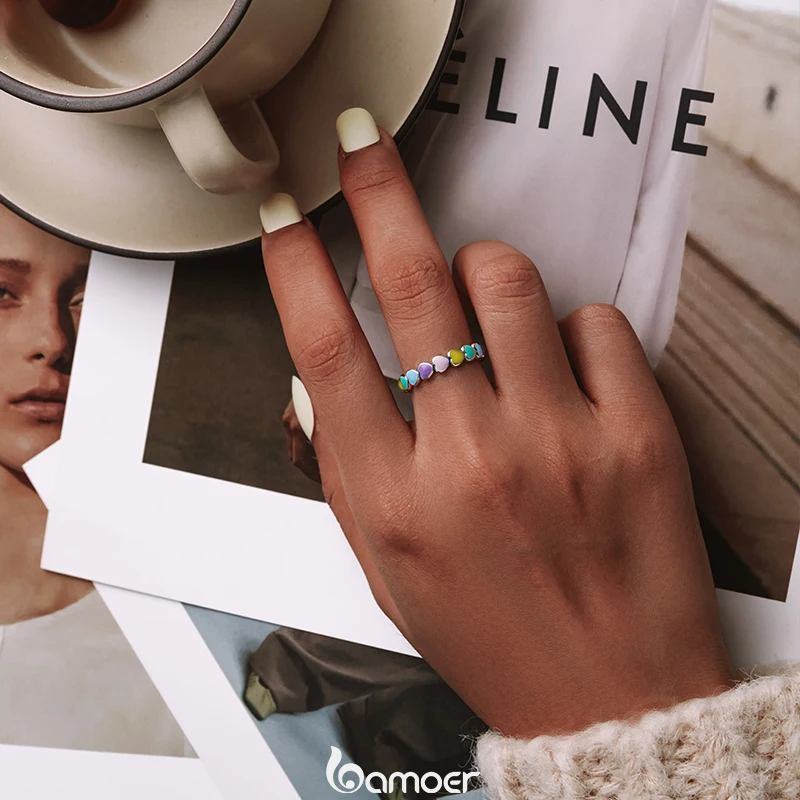 Rainbow Heart Ring - Image 3