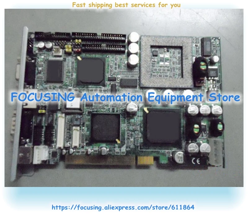 Оригинальная плата PCI-6771F с VGA/lcd/LAN тестом