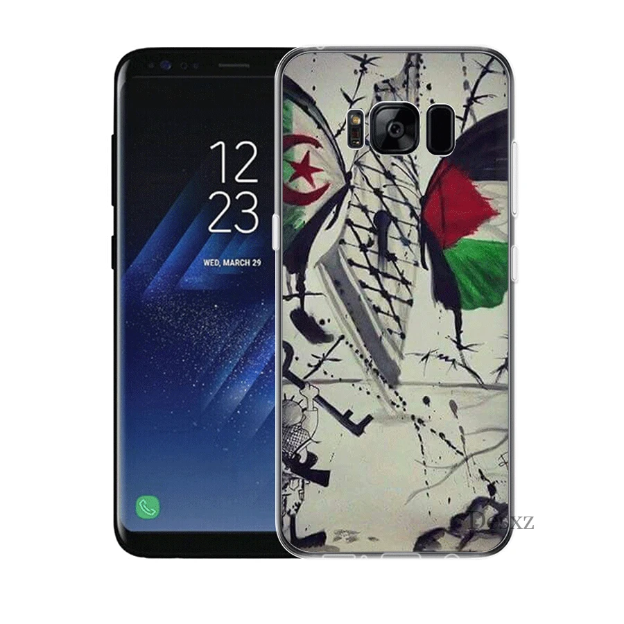 Чехол для телефона для Samsung S3 S4 S5 S6 S7 S8 S9 S10E S10Plus Note 8 9 M10 M20 M30 M40 Алжир флаг