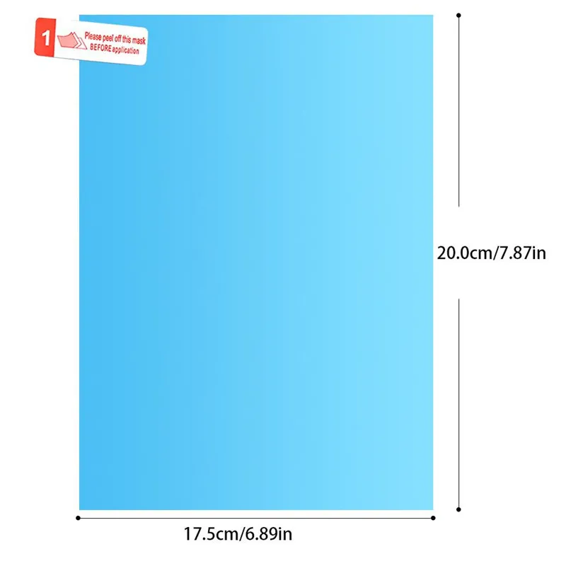 2 шт./лот, пленка против водного тумана, противотуманное покрытие, непромокаемый автомобильный протектор для зеркала заднего вида, универсальная Водонепроницаемая наклейка wh