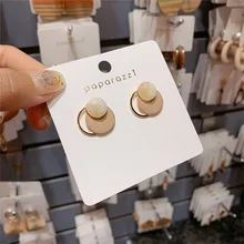 S925 Серебряные иглы зимние золотые Винтажные серьги темперамент жемчужные серьги девушки