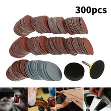 

Car Polishing Cleaning Tools 80/180/240/320/800/3000 Grits Sanding Disc Set 2inch 50mm+ Loop Sanding Pad with 3mm Shank