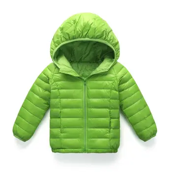 

2020 New Autumn and Winter Children's Down Jacket Ultra-thin Models Boys and Girls Infant Children's Clothing Baby Hooded Jacket