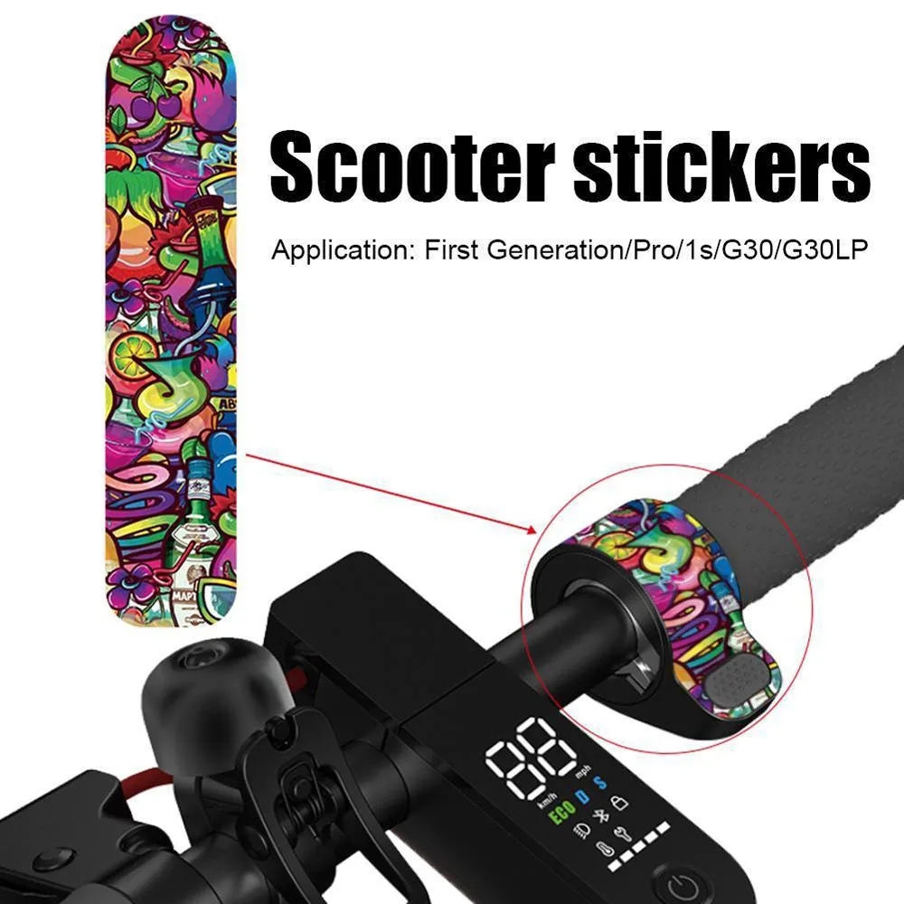 For Xiaomi Scooter Modification Stickers M365 Refers to the 1s pro 2 No. 9 scooter MAX G30 Throttle Finger Sticker | Спорт и
