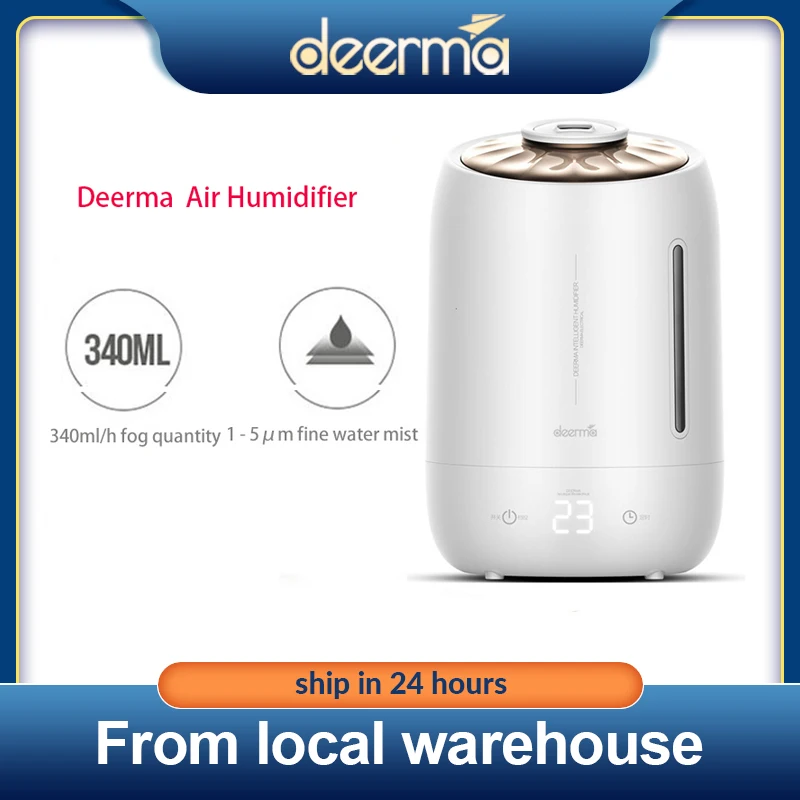 Deerma F600 Увлажнитель Воздуха 5L Бытовой Очиститель Туман Таймер с Интеллектуальным