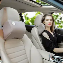 Автомобильная подушка для отдыха на шее, Автомобильная подушка с эффектом памяти, Автомобильная подушка для головы аксессуары для подголовника