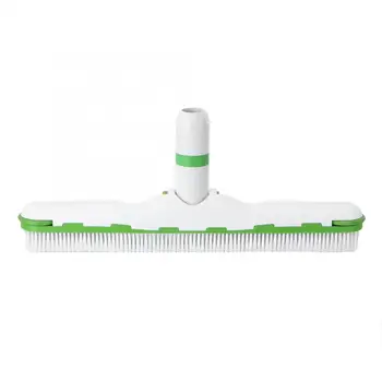 

18in Swimming Pool Cleaning Brush Pool Cleaner with Wheels Cleaning Tools Accessories Outlet Vent Cleaning