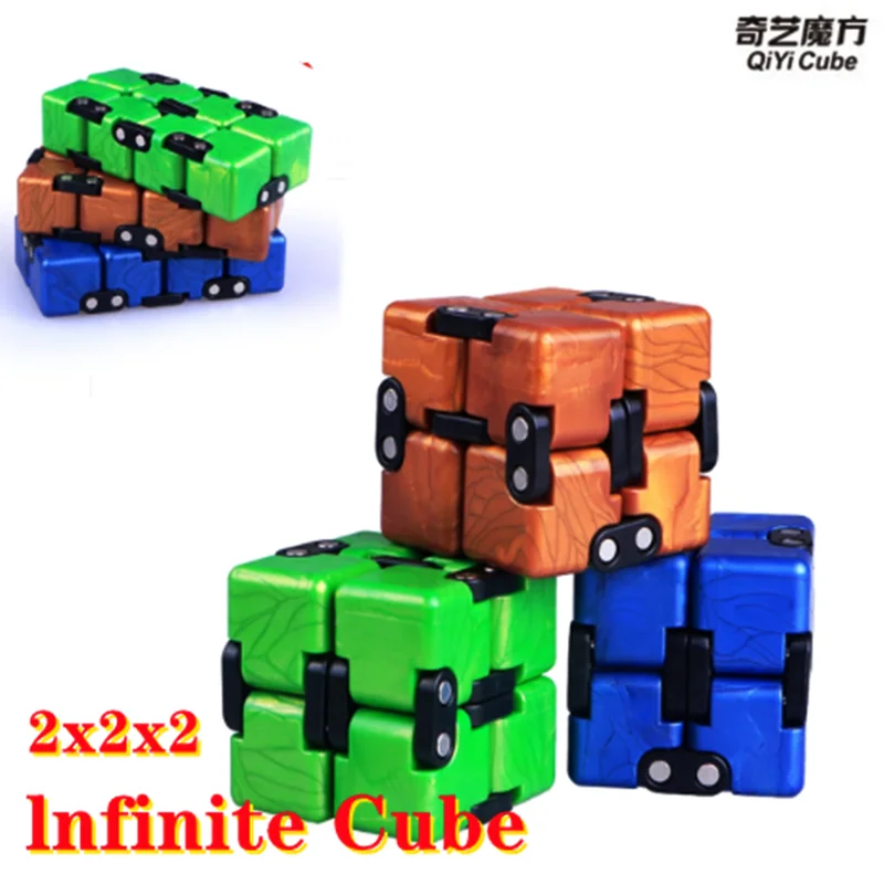 

Qiyi Infinite Cubo 2x2 Puzzle Toy Magic cube 2x2x2 Stress Reliever Cubic Toys Children Gift 2x2x2 Adults Creative Infinity Cube