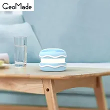 

GeoMade Macaron intelligent Smart Voice Control Night Light For Children Baby Kids Dimming Function USB Charging LED Night Lamp