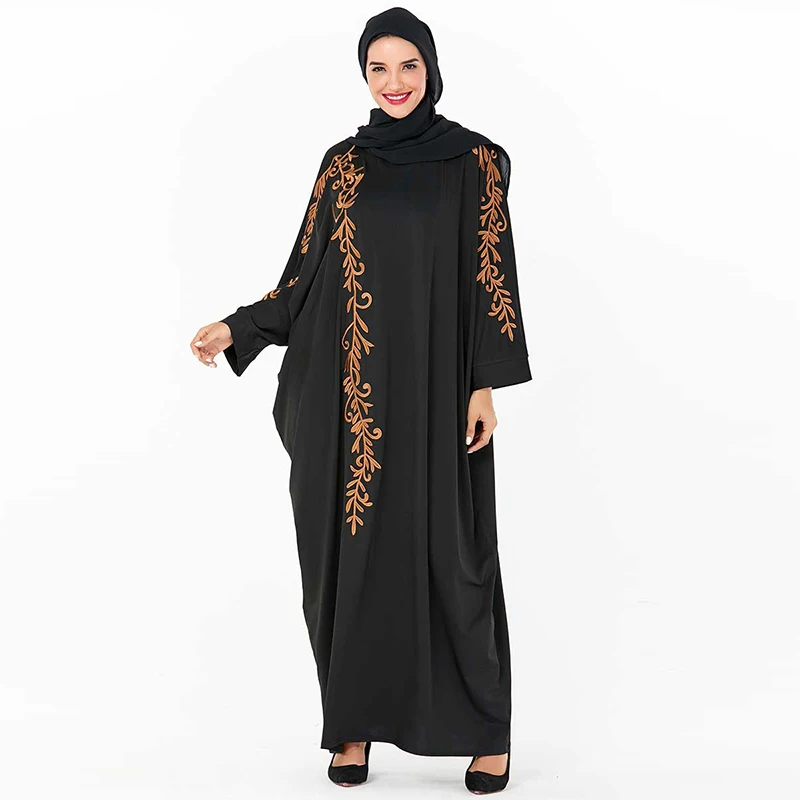Мусульманское платье исламское турецкое размера плюс для женщин Ближний Восток