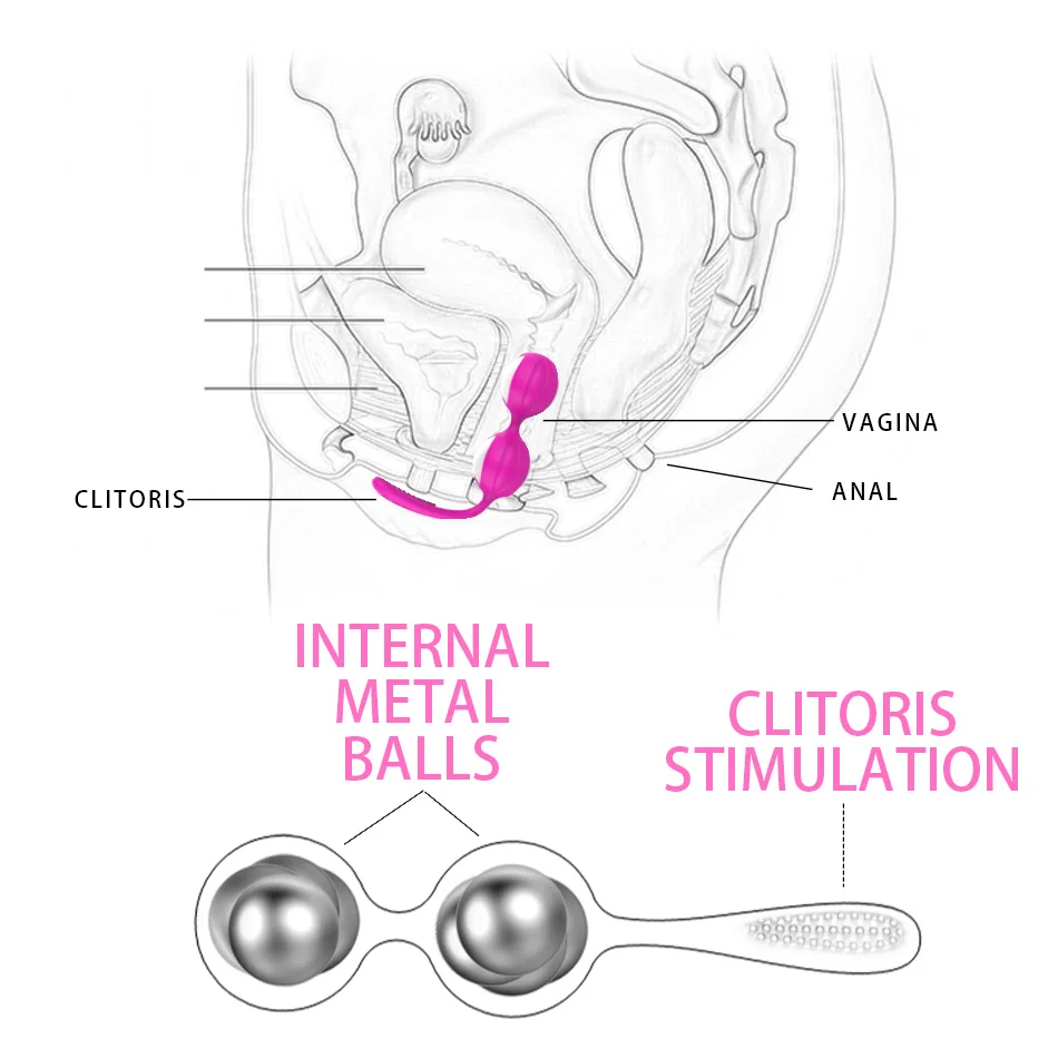Safe Silicone Smart Kegel Vagina Balls Egg Geisha Ben Wa Ball Tighten Exercise Machine Intimate Sex Toy for Woman Vagina Women 2