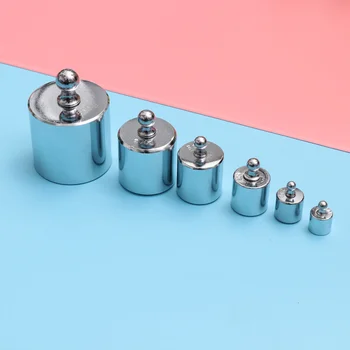 

1000g Calibration Scale Weight Set M2 Standard Precise Steel Chrome Scientific Utensil Educational Gadget for Lab Hospital Schoo