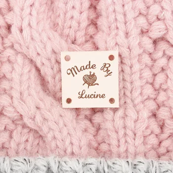 

Custom Tags,Leather Tags, personalized tags, knit labels, Custom Name, Handmade, Custom Design, Name Tags (PB2399)