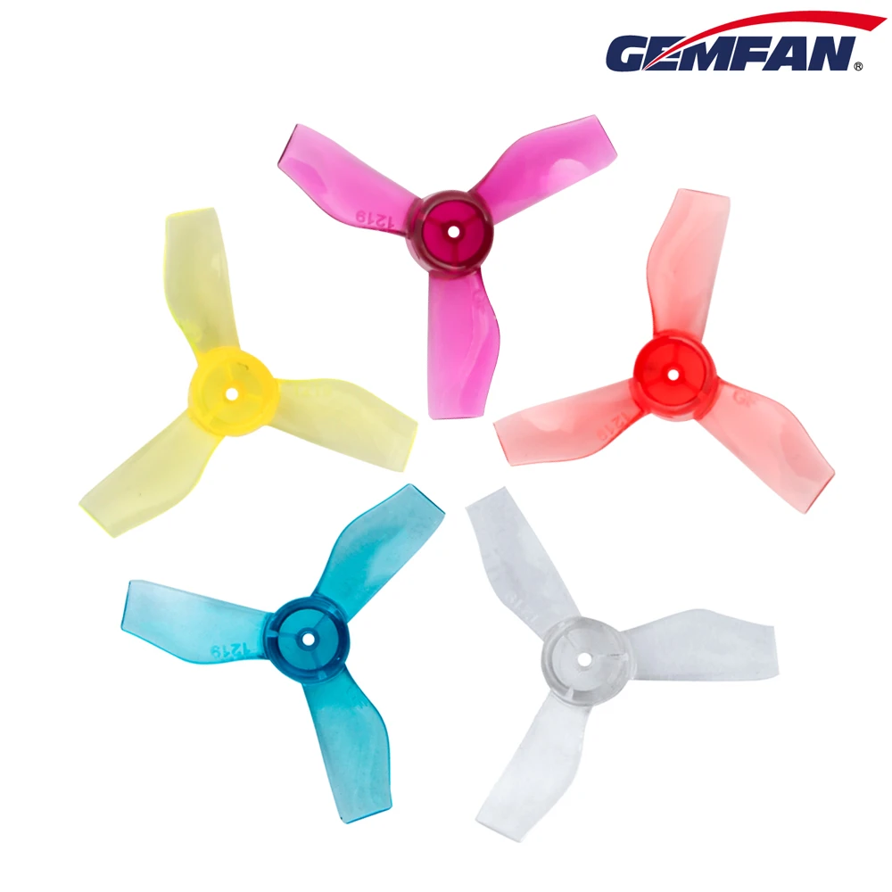 Gemfan 1219 31mm 1mm Hole 3-blade Propeller PC Props CW CCW for 0703 RC Drone
