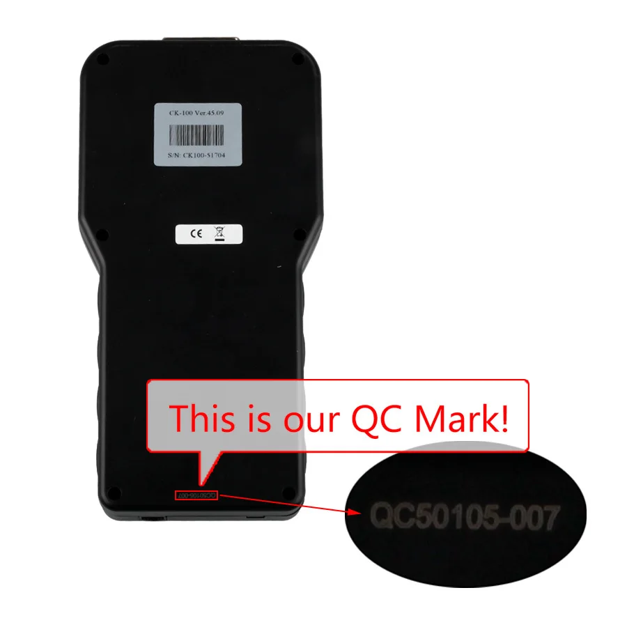 V45.09 CK-100 CK100 Auto Key Программист Поддержка до,09 содержит 1024 жетонов