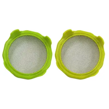 

Seed Sprouter Germination Cover Sprouting Filter Mason Can Lid Sprouting Net Cover Bean Sprouts Filter Gardening Supplie