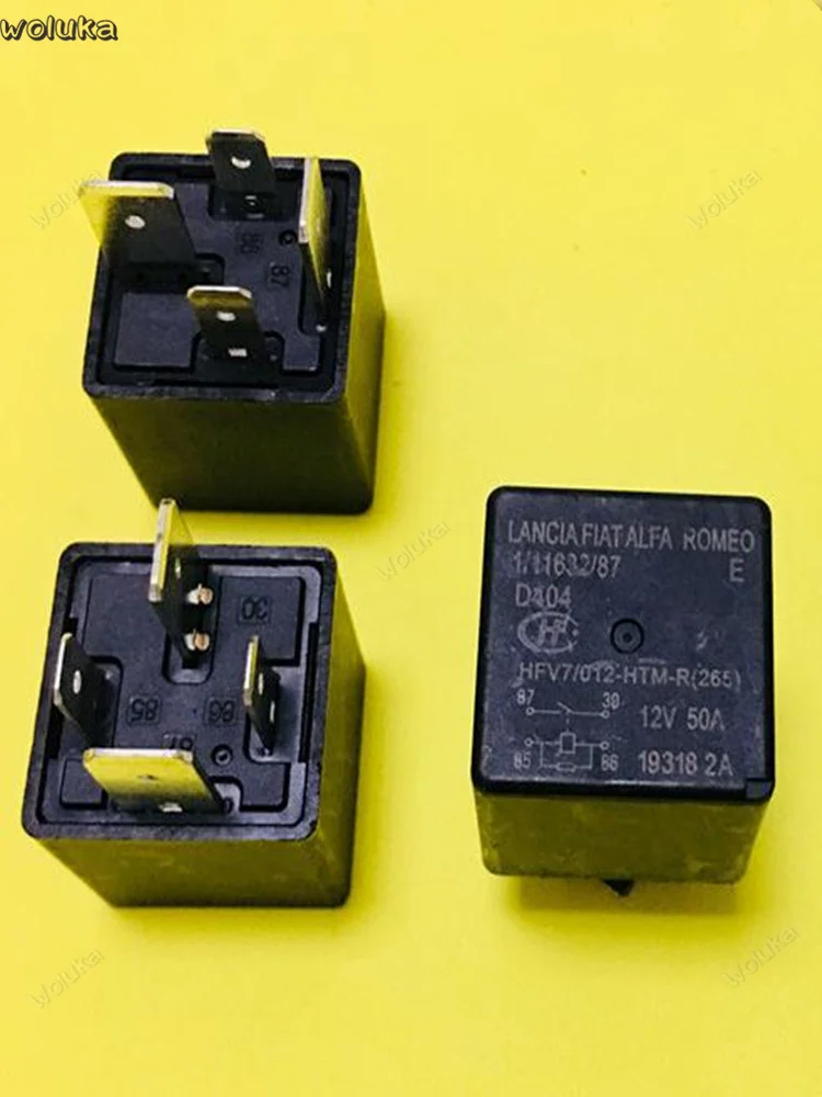 Широкий реле больших и малых pin наивысшей мощности 12V автомобильная универсальная четыре pin Реле CD50 Q04