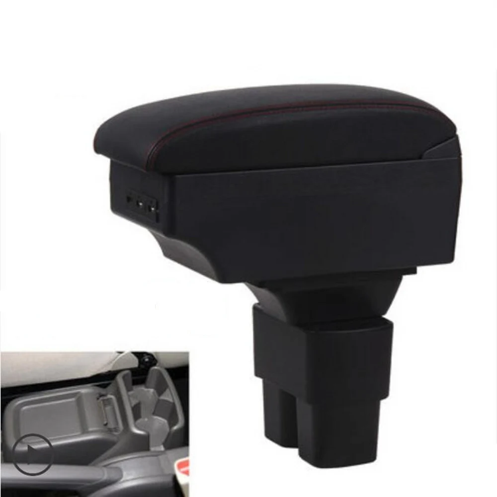 

For Nissan NV200 Center console armrest box storage box armrests elbow rest with usb cup holde