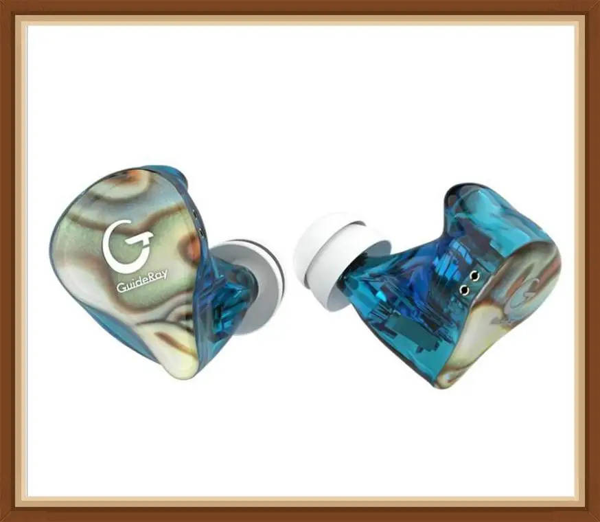 

GuideRay GR-i Series DD+BA Hybrid HiFi Music Monitor DJ Studio in-Ear Earphones with 0.78mm Cable GR-i18 /GR-i58/GR-i68 Earbuds
