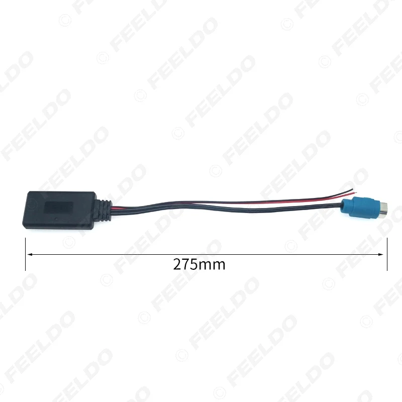 FEELDO автомобильный аудио Радио беспроводной Bluetooth модуль приемник Музыка AUX адаптер для KCE-237B 123E/101E/102E/105E/117J/305S AUX кабель