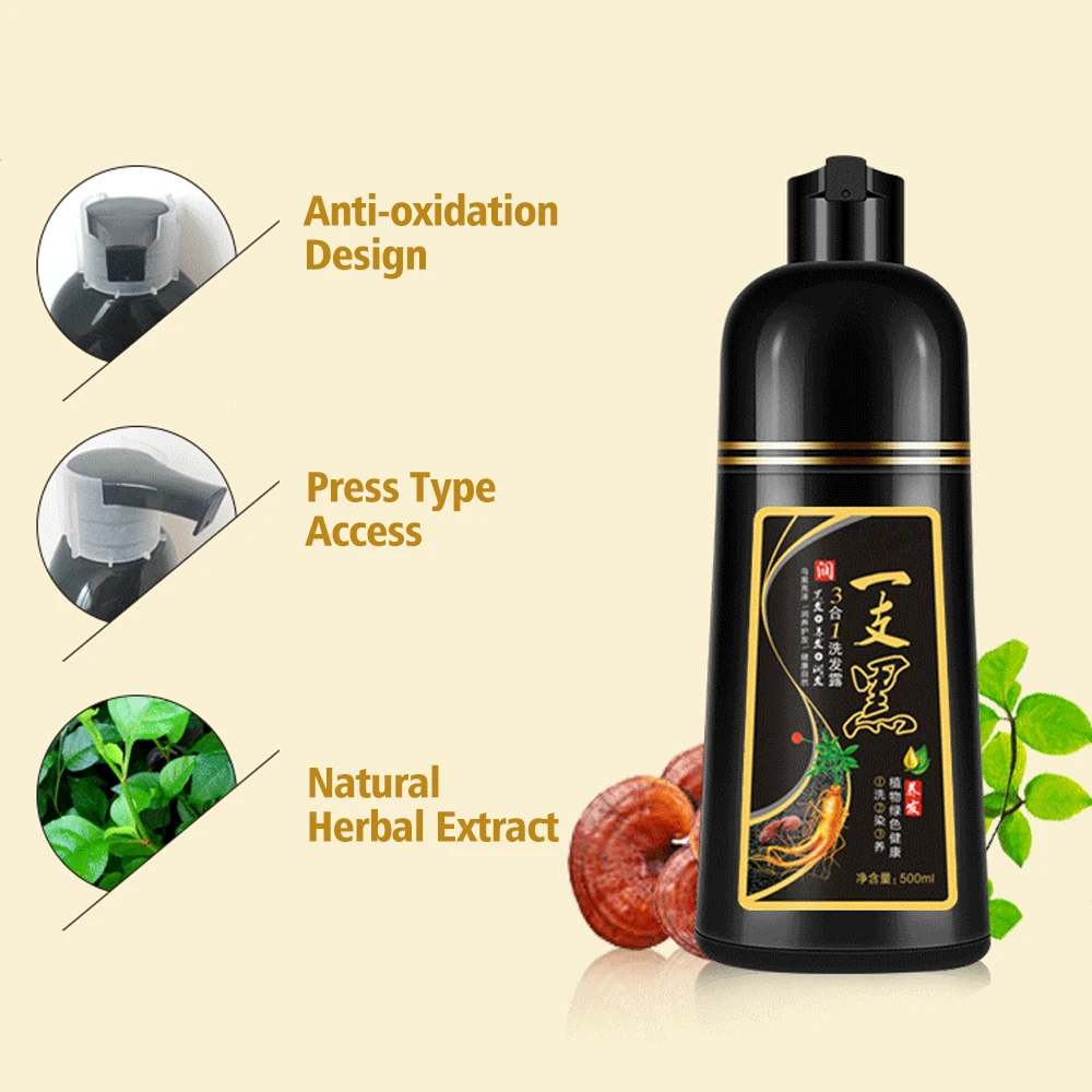 KURO Cream Shampoo 400ml　NATURAL BLACK Valanrose KURO Cream Shampoo 400g Hair Manicure for Gray