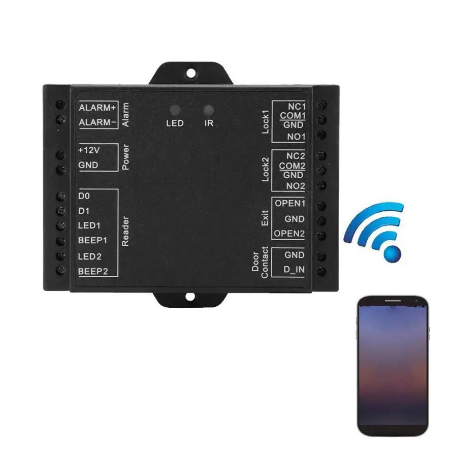 Двухдверная система контроля доступа, wifi интерфейс Wiegand Sboard-II