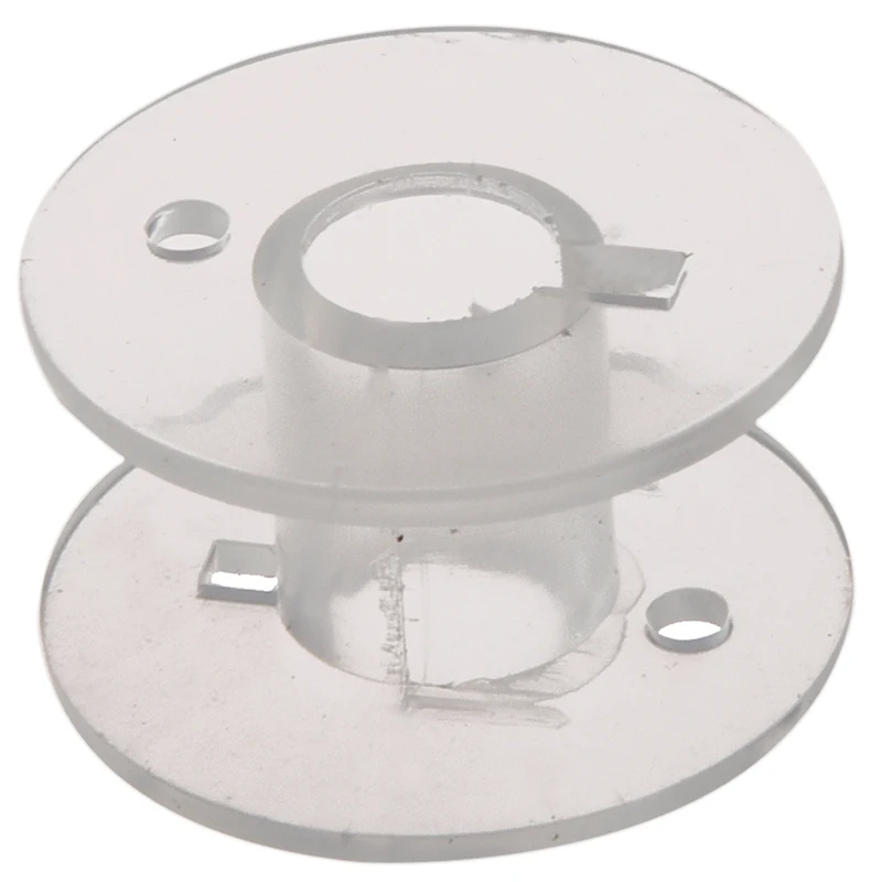 GZGXKJ 30 Piezas Bobinas de Coser Plástico Transparente para la Mayoría de los Estándares del Hogar Máquinas de Coser 
