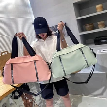 

Travel Bag Ladies Large Capacity Storage Bag Waterproof Independents Shoe Warehouse Single shoulder diagonal Dry Wet Separations