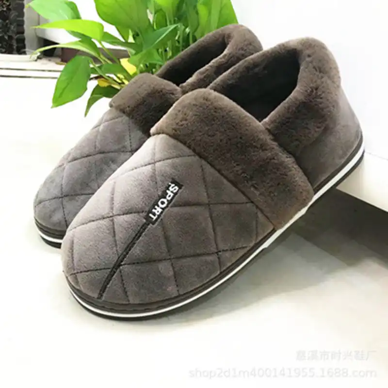 extra warm mens slippers
