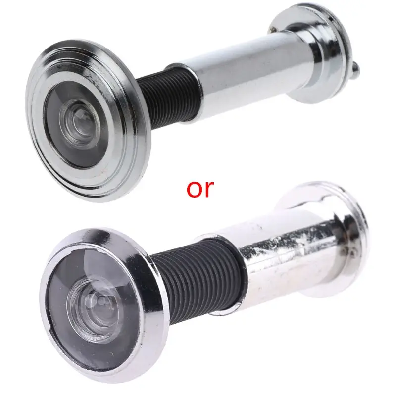 

220 Degree Wide Door Viewer Privacy Cover Adjustable Security Door Eye Viewer