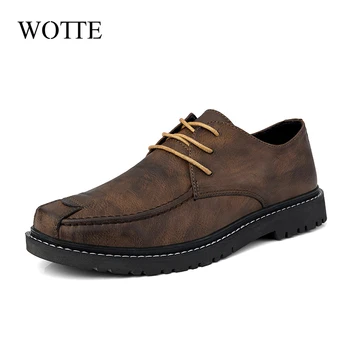 

Men Casual Leather Shoes Business Mens Shoes Men Loafers Slip On Fashion Driving Moccasins Men Shoes 38-47 chaussure homme