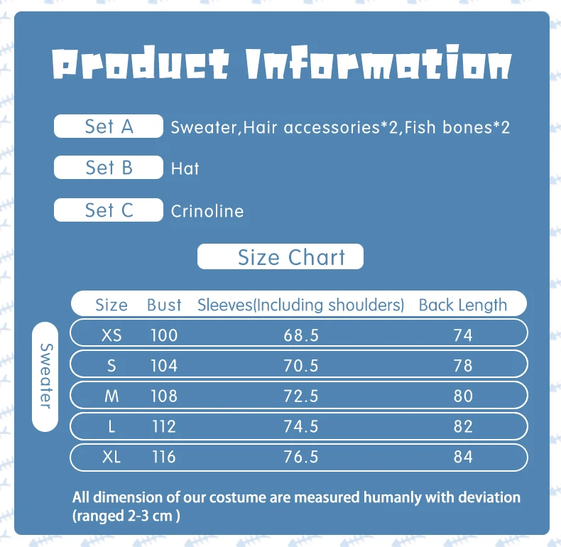 WOWO U Uwowo Hololive Cosplay Costume Shark Hat Suit Anime Costumes Girl Women Cute Blue Body -Zentai shop online H4c50442d3ee049b9ba0d9c0ba854666cD.jpg