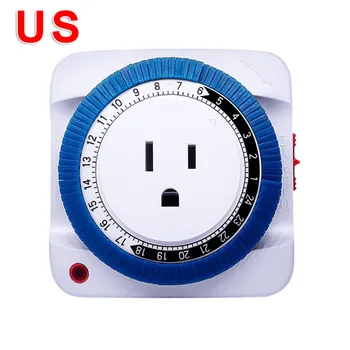 

1pc Rechargeable Timer Switch Measurement And Analysis Instruments Electrical Automation OFF/ON Programmable Socket
