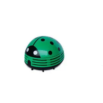 

Desktop Dust Vaccum Cleaner Ladybug Shaped Portable Corner Desk Vaccum Cleaner Mini Cute Vacuum Cleaner Dust Sweeper